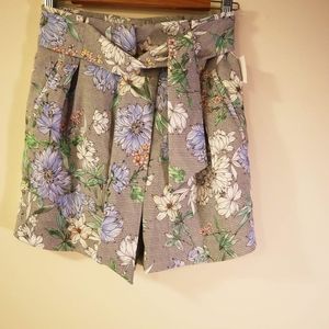 High waisted shorts